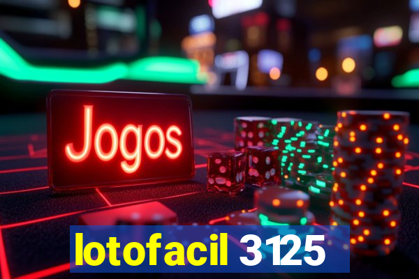 lotofacil 3125