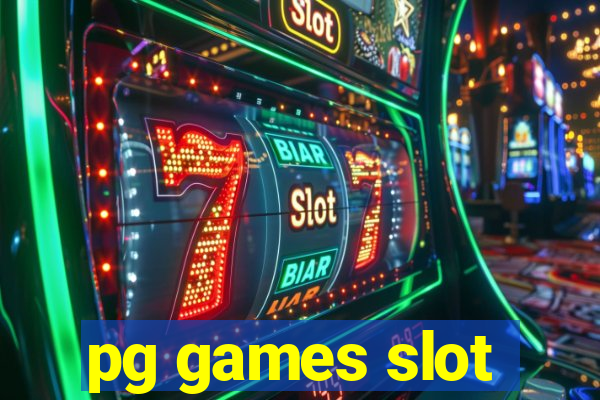 pg games slot