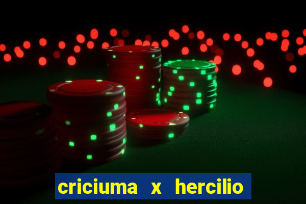 criciuma x hercilio luz palpite