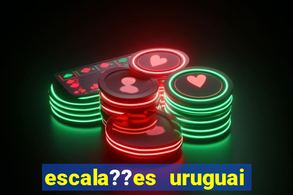 escala??es uruguai x brasil