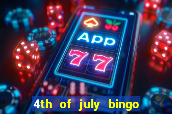 4th of july bingo cards printable free