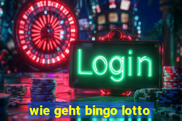 wie geht bingo lotto