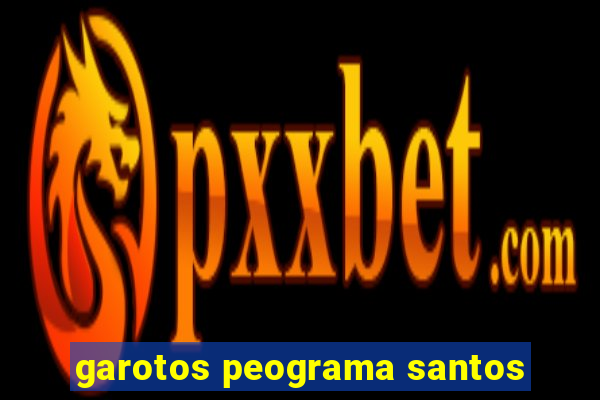 garotos peograma santos