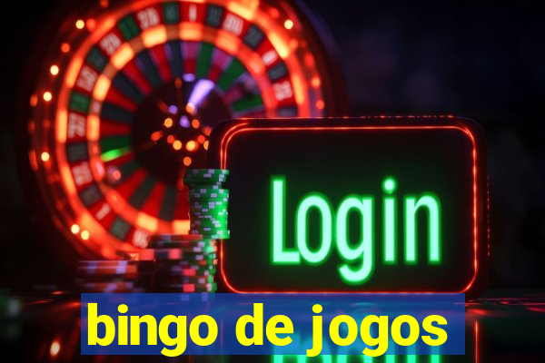 bingo de jogos