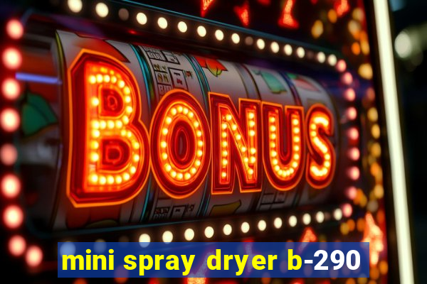 mini spray dryer b-290