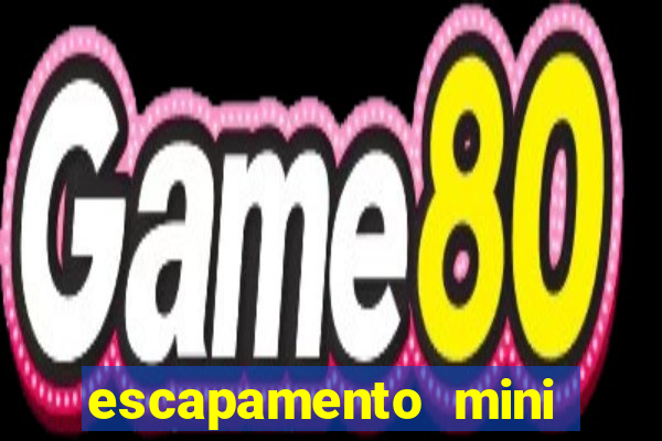 escapamento mini fortuna 160