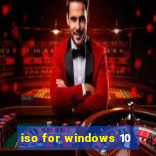 iso for windows 10