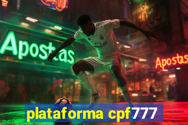 plataforma cpf777