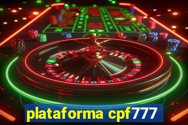 plataforma cpf777