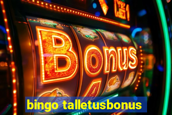 bingo talletusbonus