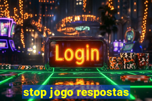 stop jogo respostas