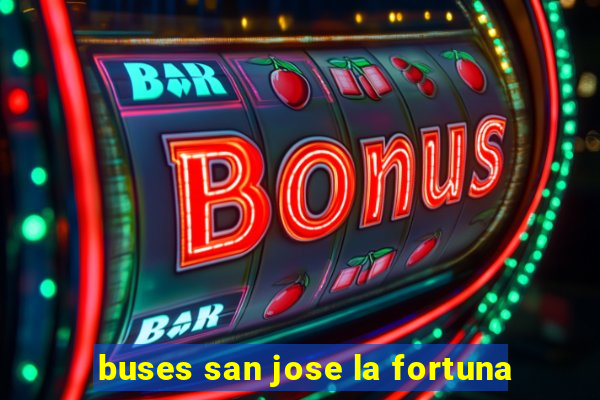 buses san jose la fortuna