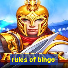 rules of bingo