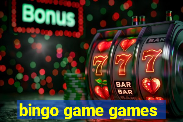 bingo game games