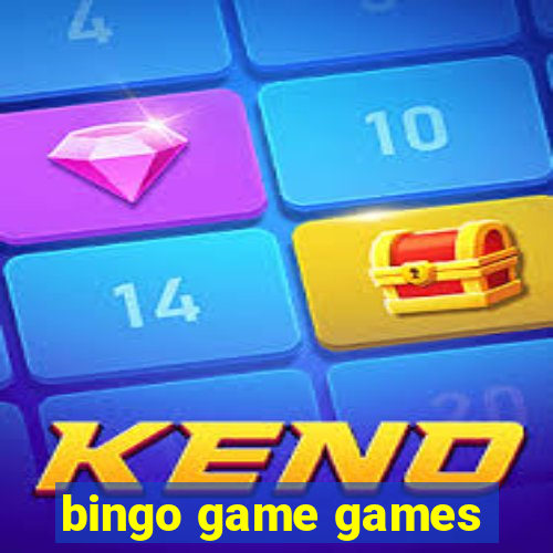 bingo game games