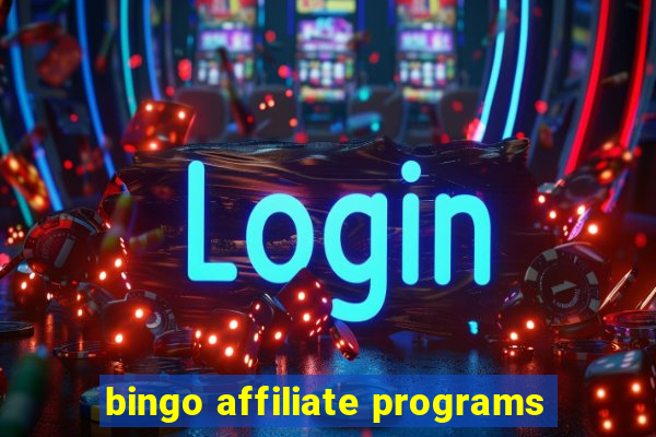 bingo affiliate programs