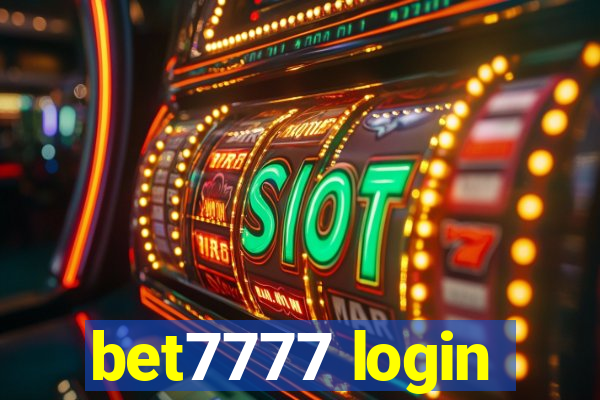 bet7777 login