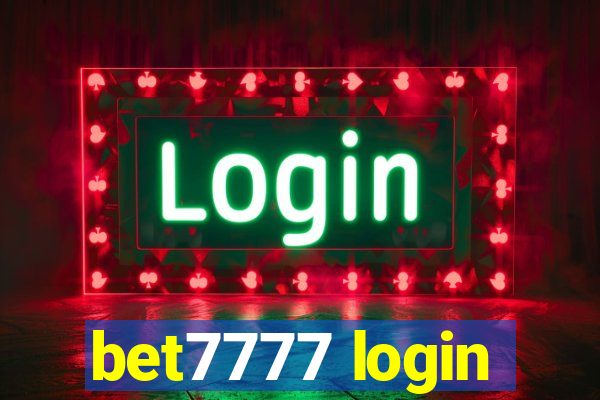 bet7777 login