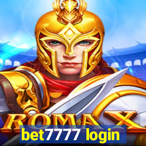 bet7777 login