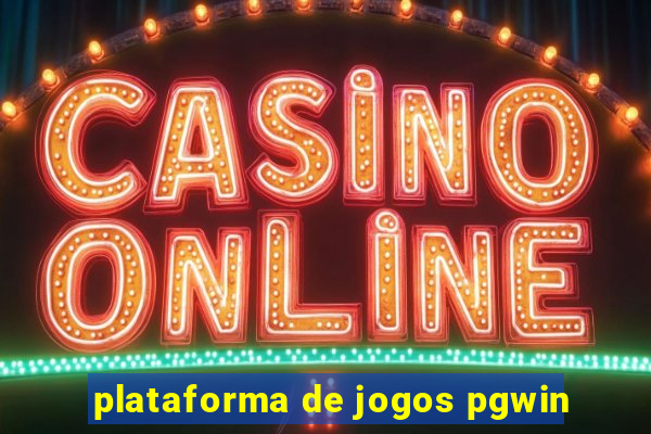 plataforma de jogos pgwin