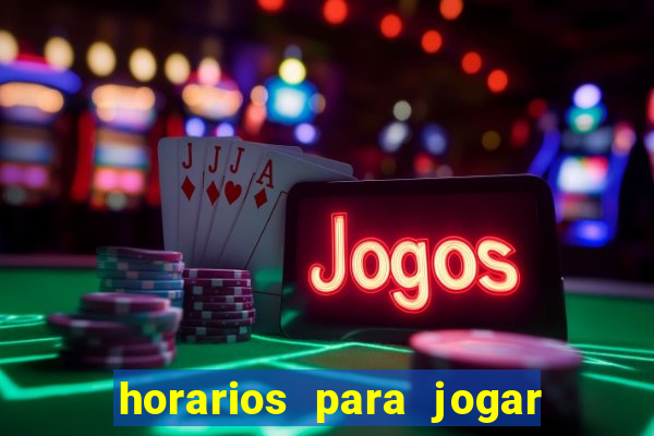 horarios para jogar fortune dragon