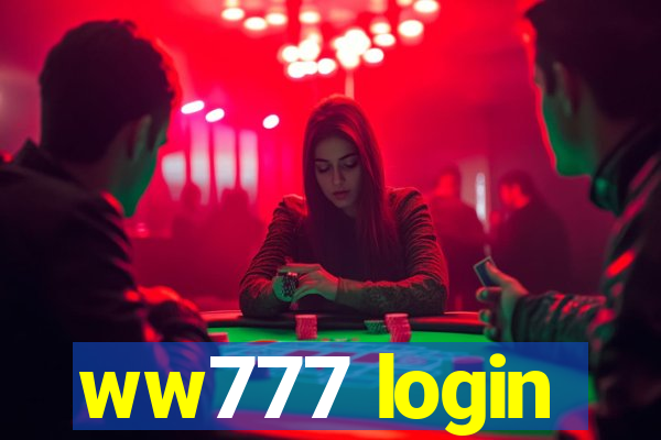 ww777 login