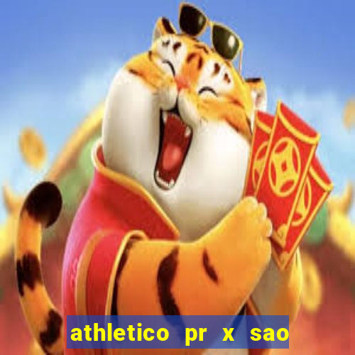 athletico pr x sao paulo palpites