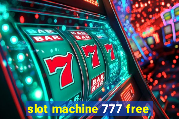 slot machine 777 free