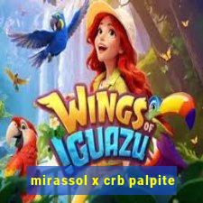 mirassol x crb palpite