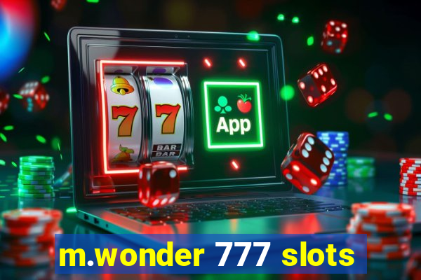 m.wonder 777 slots