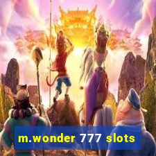 m.wonder 777 slots