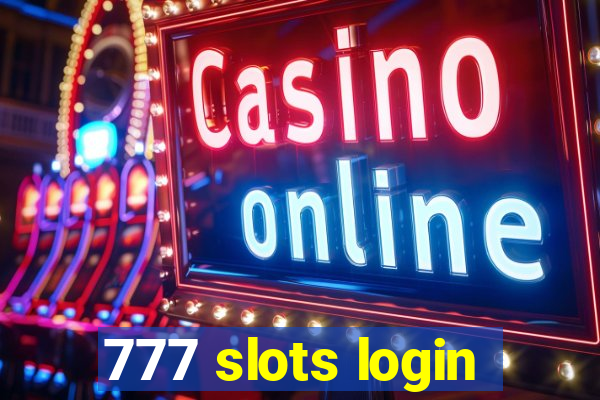 777 slots login