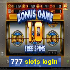 777 slots login