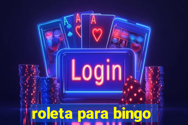 roleta para bingo