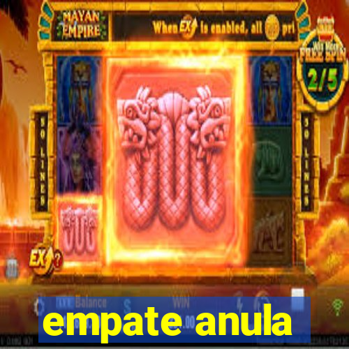 empate anula