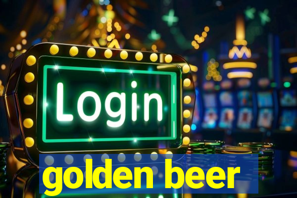 golden beer