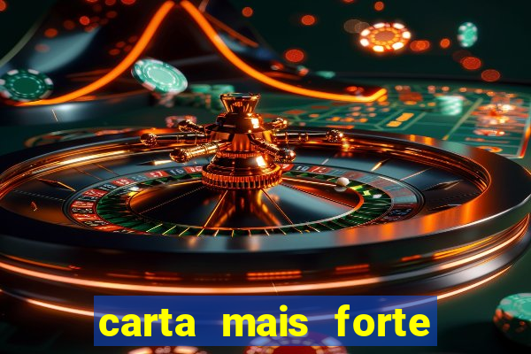 carta mais forte do poker