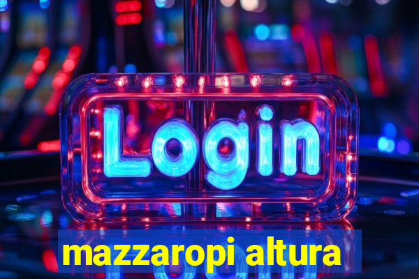 mazzaropi altura