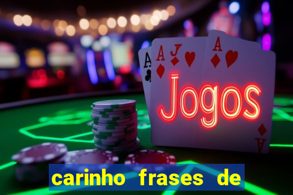 carinho frases de boa noite