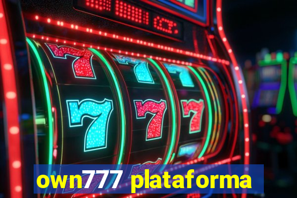 own777 plataforma