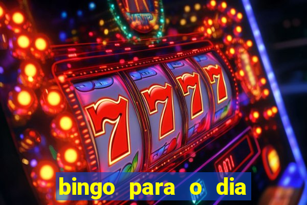 bingo para o dia das m?es