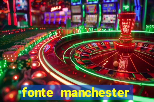 fonte manchester city download