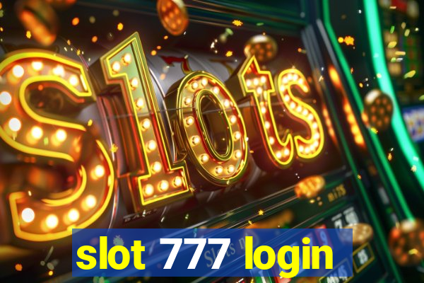 slot 777 login