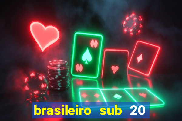 brasileiro sub 20 ao vivo