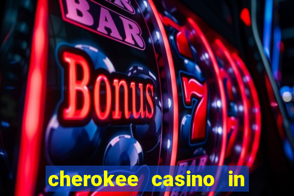 cherokee casino in cherokee nc