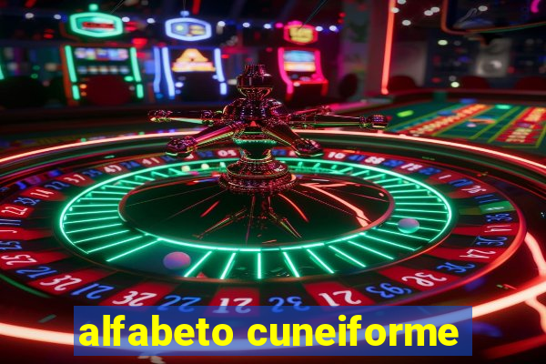 alfabeto cuneiforme