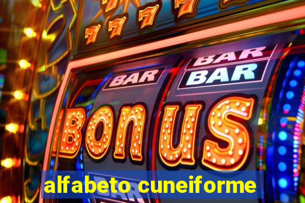 alfabeto cuneiforme