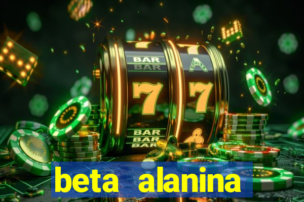 beta alanina aumenta a pressao