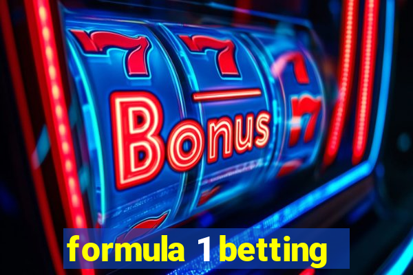 formula 1 betting