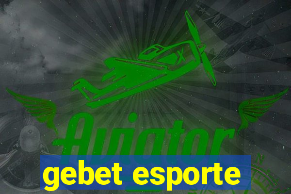 gebet esporte